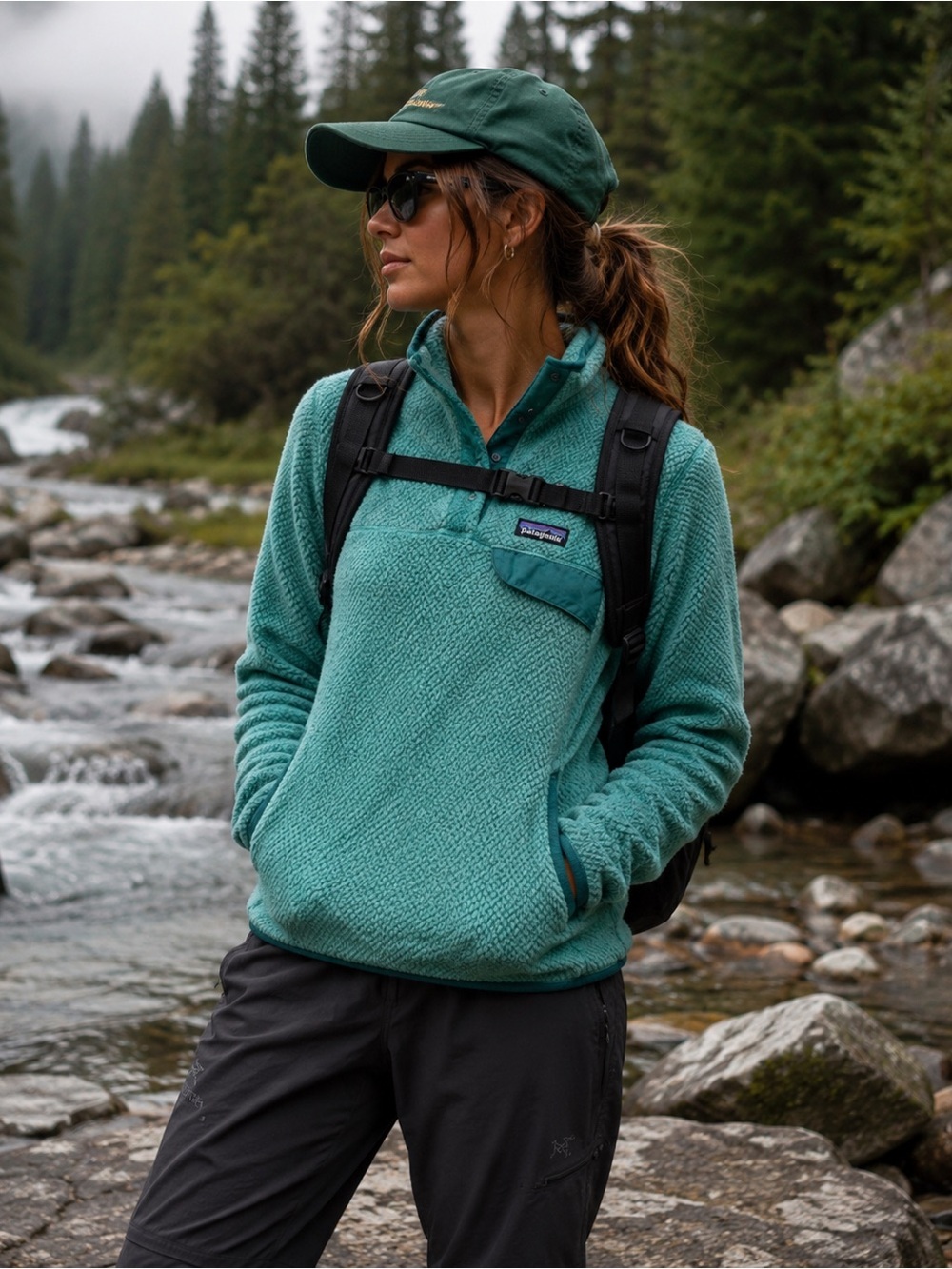 Patagonia Re-Tool Snap-T Pullover Women Small Outdoor Gorpcore Cozy Soft